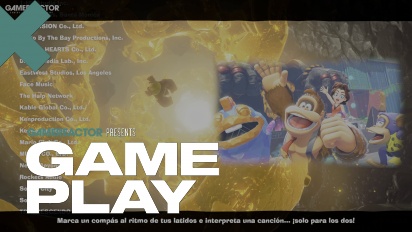 Donkey Kong Bananza - Créditos y canción La brecha (corazón de oro) en Español