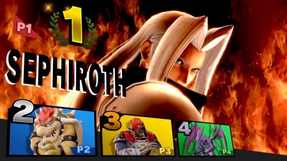 Super Smash Bros. Ultimate - Sephiroth Presentation