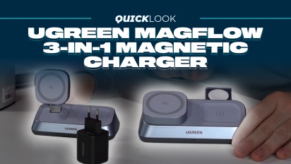 UGreen MagFlow 3-in-1 Charger (Quick Look) - Velocidad máxima, ajuste firme