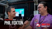 Ha llegado la hora de los tapados en los videojuegos - Entrevista a Phil Foxton en BCN Game Fest