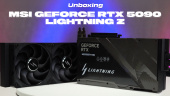 Unboxing de la MSI GeForce RTX 5090 Lightning Z