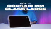 Corsair MM Glass Large (Quick Look) - Libertad de fricci&oacute;n