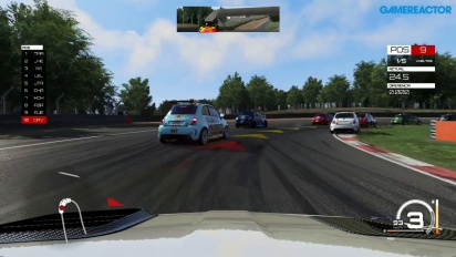 Assetto Corsa - Gameplay Xbox One con Abarth 500 en circuito Brands Hatch