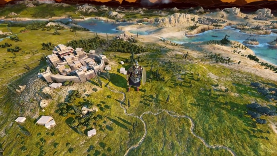Total war saga troy full map - fintews