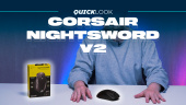 Corsair Nightsword V2 (Vista r&aacute;pida) - Un rat&oacute;n que te permite trabajar duro y luego jugar duro