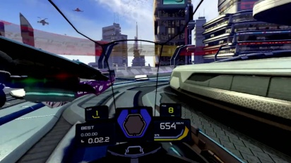 Wipeout Omega Collection VR - Launch Trailer