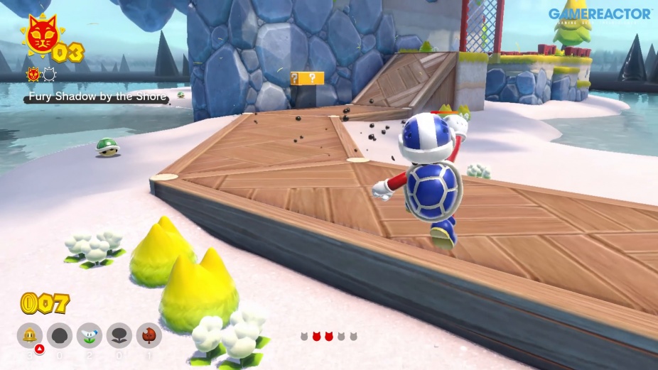 Bowser's Fury Gameplay del principio de la partida