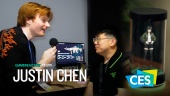 Tu futuro compa&ntilde;ero de escritorio con IA - Razer Project Ava Entrevista en el CES