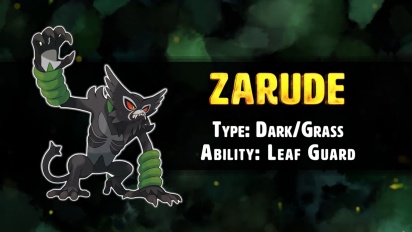 Pokemon Sword/Shield - Zarude the Rogue Monkey Pokémon